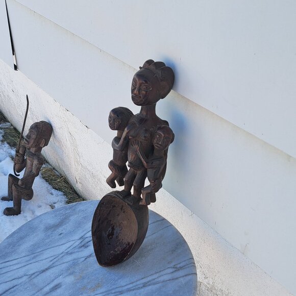 African Ladle Waka Sran Fertility Piece - Picture 4 of 11